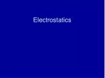 Electrostatics - slide 1