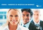SEBRAE – AMBIENTE DE NEGÓCIOS EM MARINGÁ - slide 1