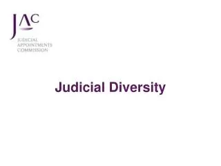 Judicial Diversity