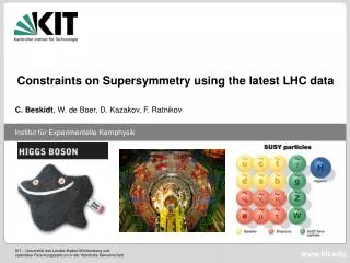 Constraints on Supersymmetry using the latest LHC data