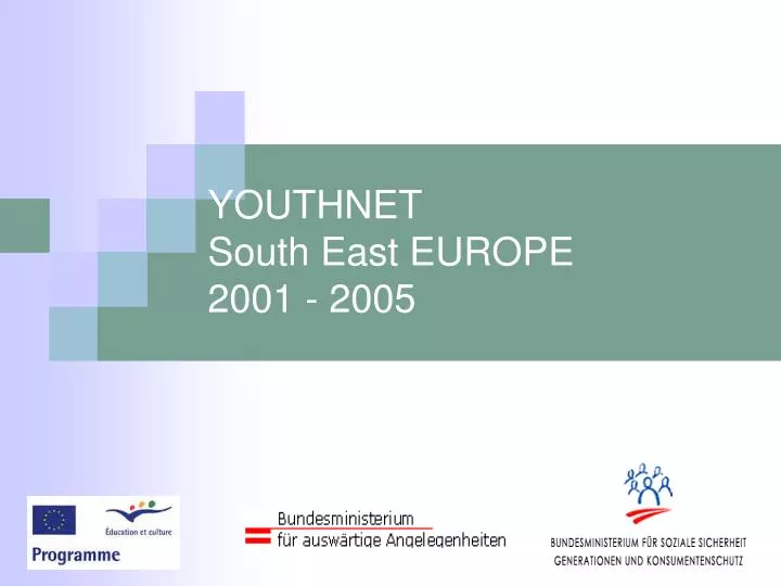 youthnet south east europe 2001 2005
