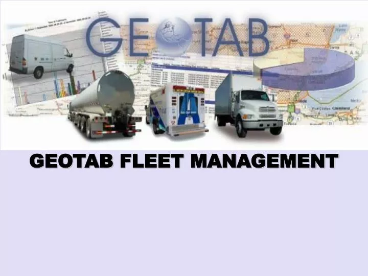 geotab fleet management