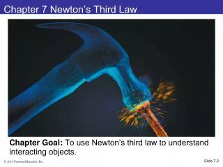 Chapter 7 Newton’s Third Law