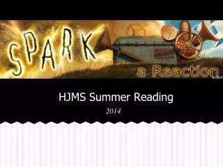 HJMS Summer Reading