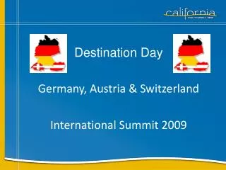Destination Day Germany, Austria &amp; Switzerland International Summit 2009