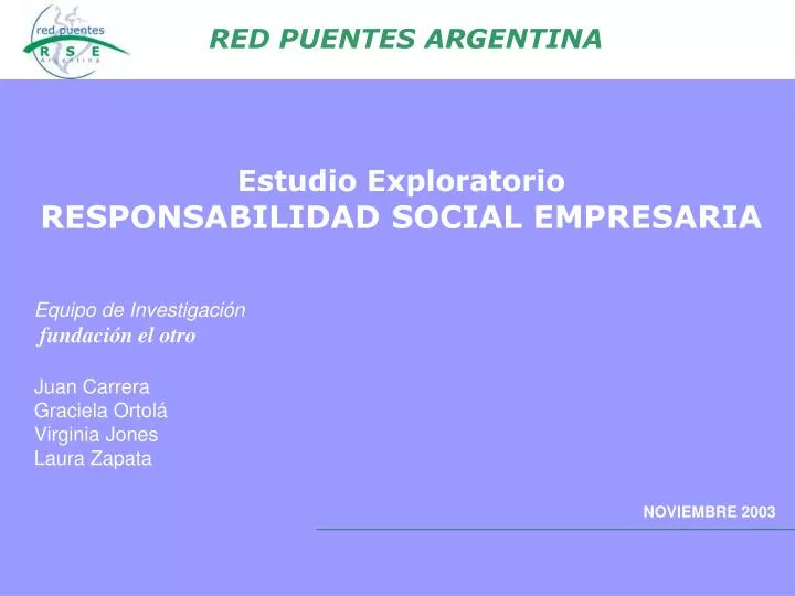estudio exploratorio responsabilidad social empresaria