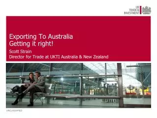 Exporting To Australia Getting it right!