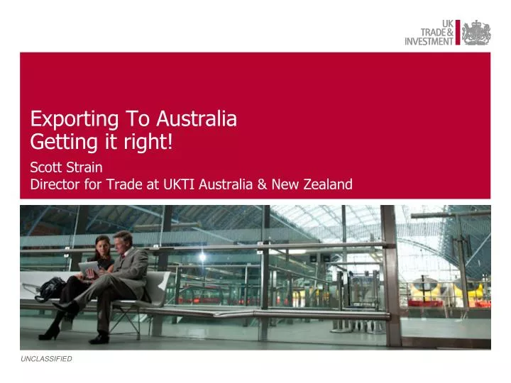 exporting to australia getting it right