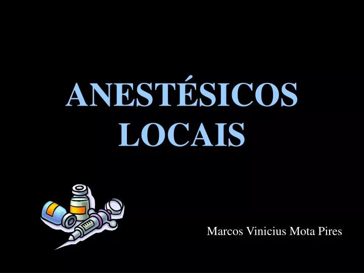 anest sicos locais