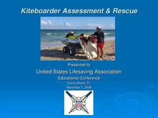 Kiteboarder Assessment &amp; Rescue