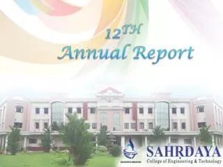 12 TH Annual Report