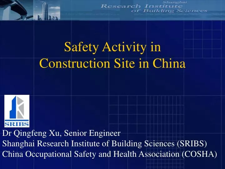 safety activity in construction site in china