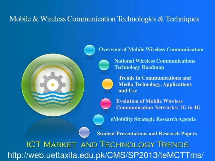 mobile wireless communication technologies techniques