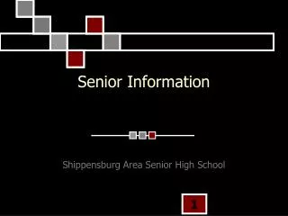 Senior Information
