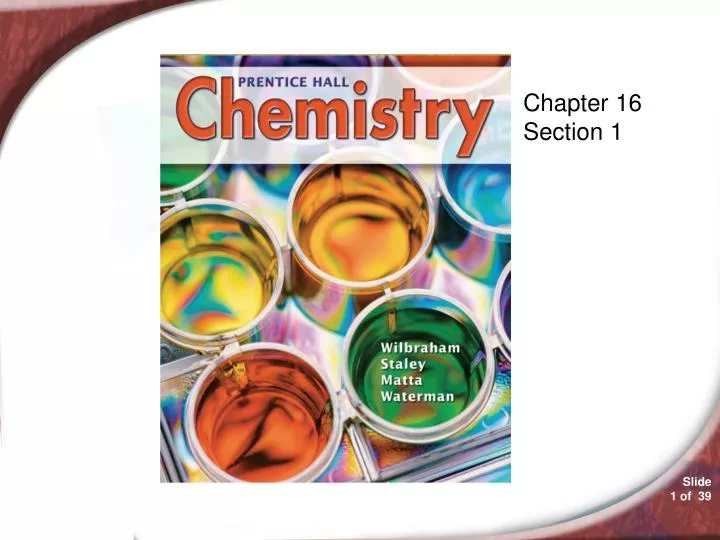 chemistry 16 1