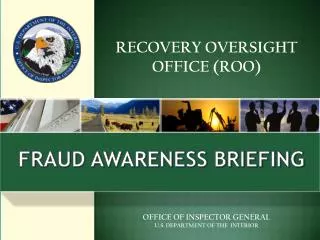 RECOVERY OVERSIGHT OFFICE (ROO)