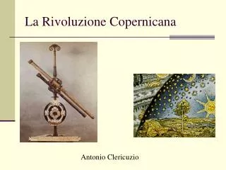 La Rivoluzione Copernicana