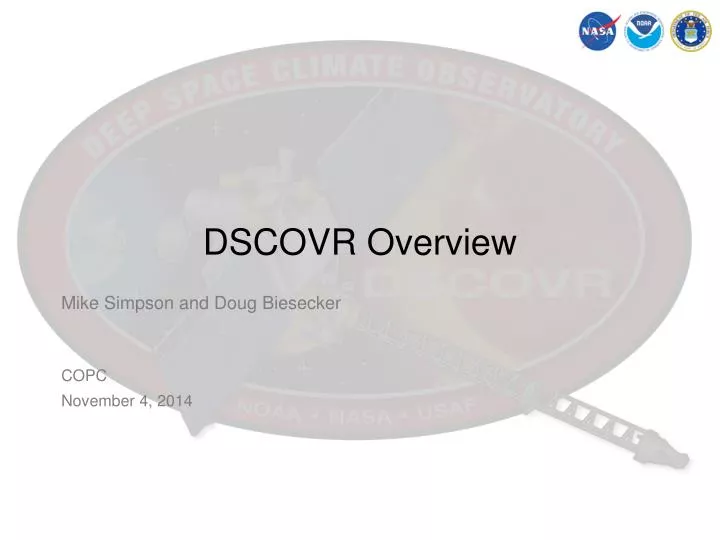 dscovr overview