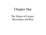 Chapter One - slide 1
