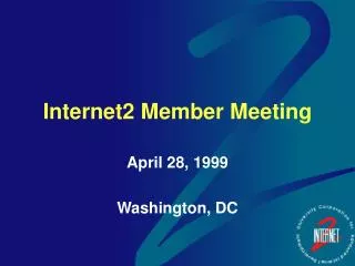 Internet2 Member Meeting