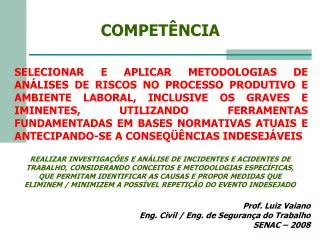 COMPETÊNCIA