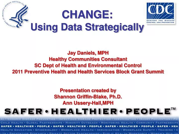 change using data strategically