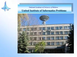 United Institute of Informatics Problems