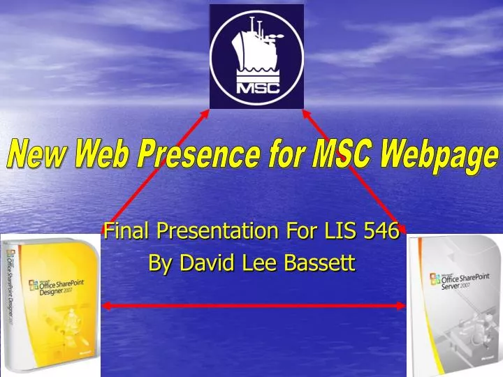 final presentation for lis 546 by david lee bassett