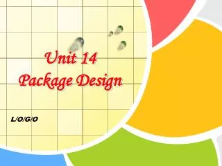 Unit 14 Package Design