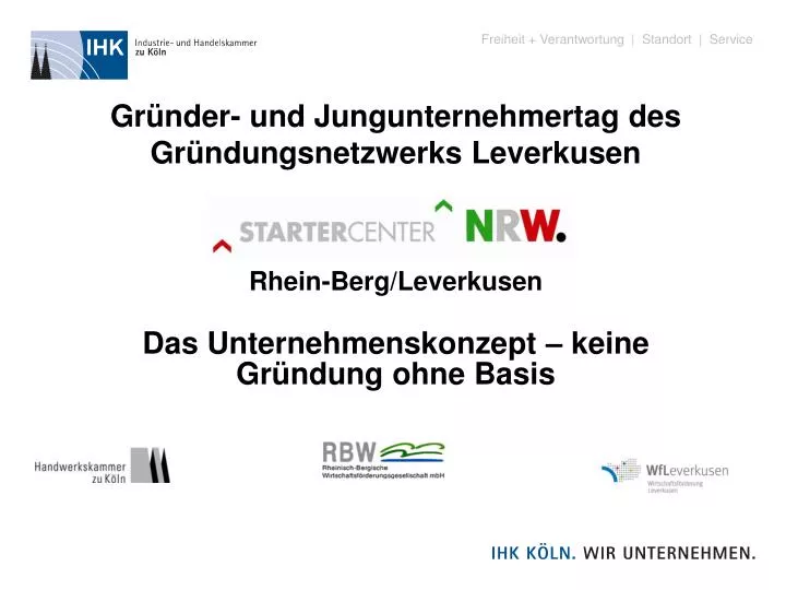 gr nder und jungunternehmertag des gr ndungsnetzwerks leverkusen rhein berg leverkusen