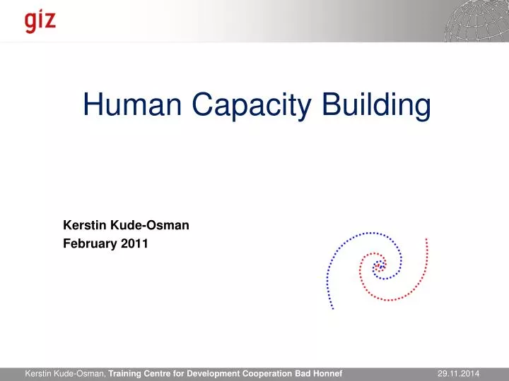 human capacity building