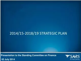 Presentation to the Standing Committee on Finance 02 July 2014