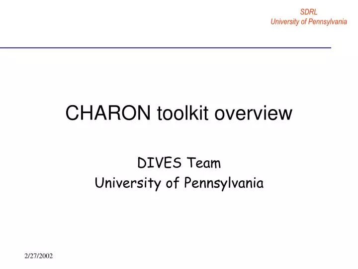 charon toolkit overview