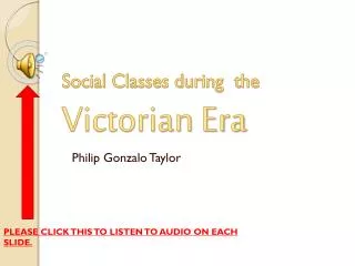 Social Classes during the Victorian Era