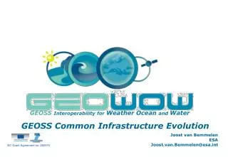 GEOSS Interoperability for Weather Ocean and Water