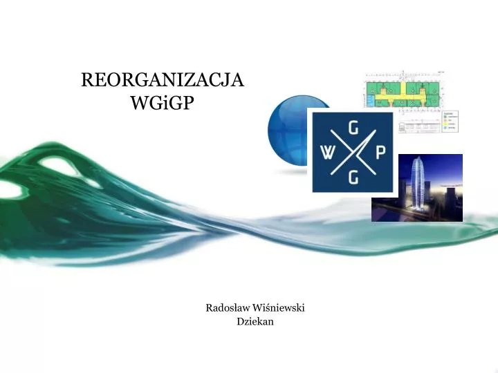 reorganizacja wgigp