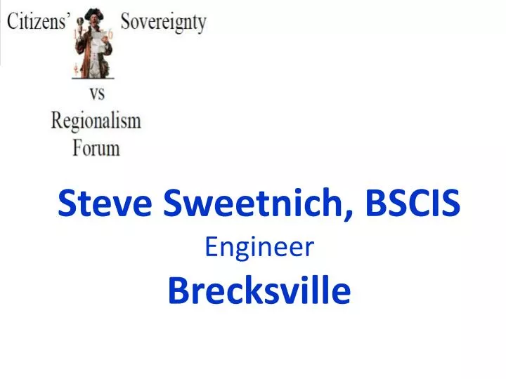 steve sweetnich bscis engineer brecksville