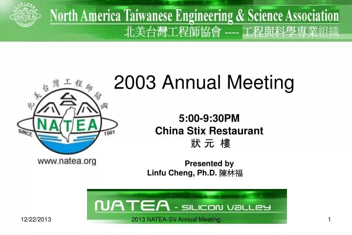 2003 annual meeting