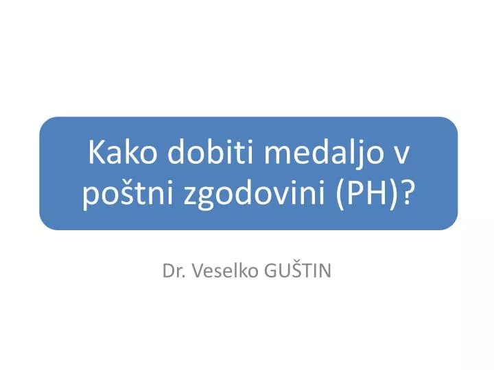 dr veselko gu tin