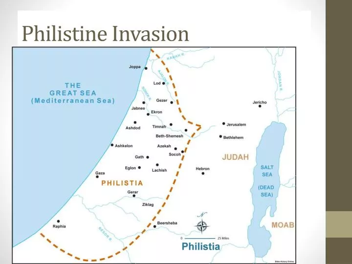 philistine invasion