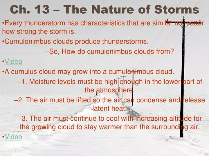 ch 13 the nature of storms