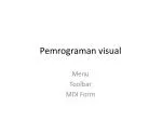 Pemrograman visual - slide 1