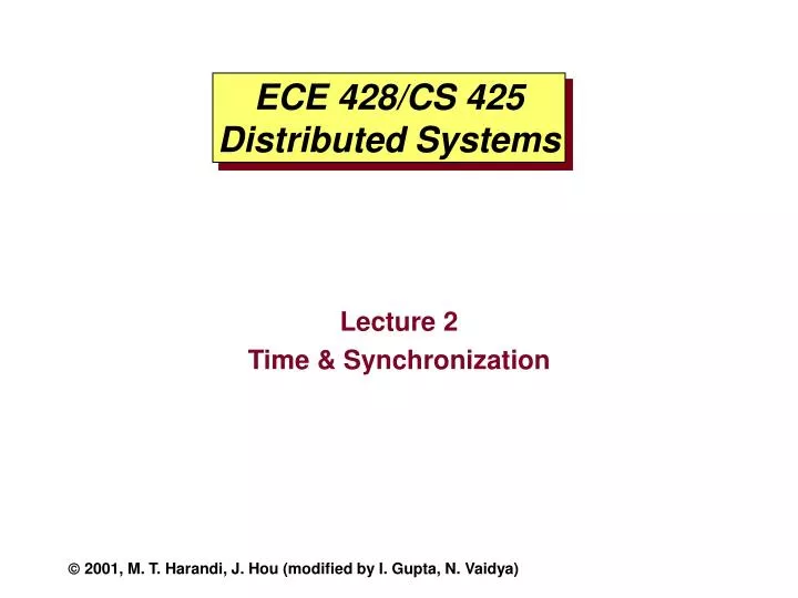 ece 428 cs 425 distributed systems
