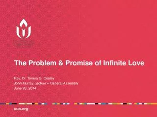 The Problem &amp; Promise of Infinite Love