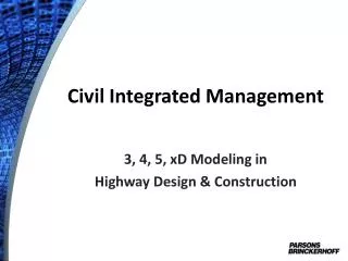 Civil Integrated Management