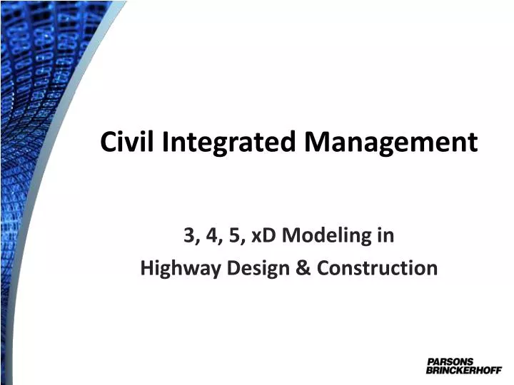 civil integrated management