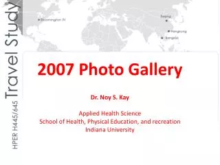 2007 Photo Gallery