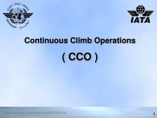 Continuous Climb Operations ( CCO )