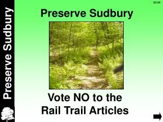 Preserve Sudbury