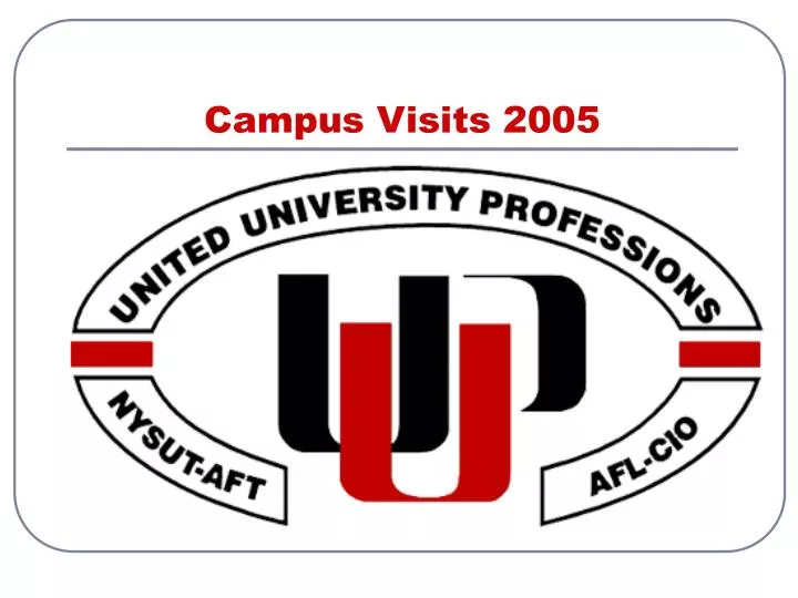 campus visits 2005